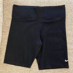 Nike high waisted bike shorts